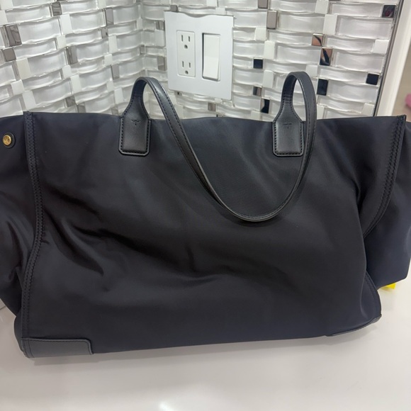 Tory Burch Black Nylon Tote - Picture 2 of 7